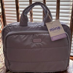 Mine Lavender Quilted Travel Toiletry Bag